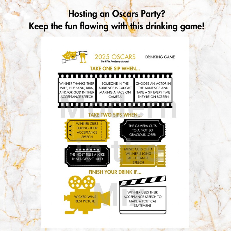 DIGITAL 2025 Oscars Ballot Printable - Il 794xN.6591217968 1uuq 