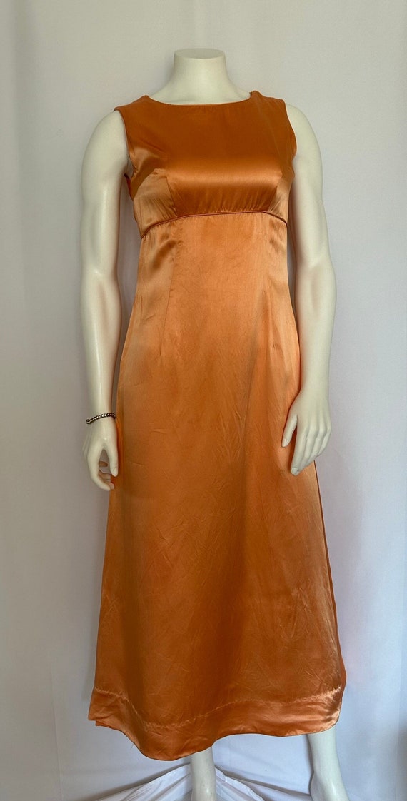 60s/70s Peachy Dress - image 1