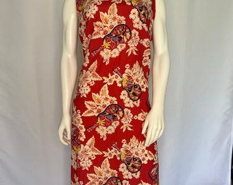 Hilo Hattie dress XL with guitar print