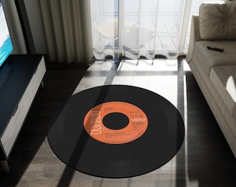 Tapete para disco de vinil Dolly Parton, Jolene, ideal para presentear. Mais tapetes em www.posterify.eu