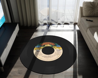Tapete para single de vinil do Kiss, Detroit Rock City. Presente perfeito.