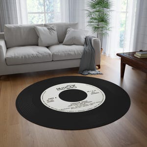 HQ Rug, Depeche Mode, Just can&#39;t get enough, 150cm Vinyl record rug, (US made, US shipping)