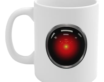 HAL 9000 Eye - Ceramic Coffee Mug