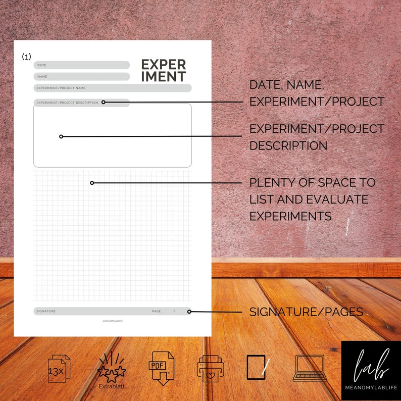 Lab Notebook Perfect Protocol Management Digital Laboratory Notebook