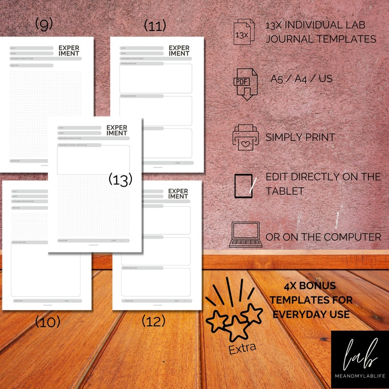 Lab Notebook Perfect Protocol Management Digital Laboratory Notebook