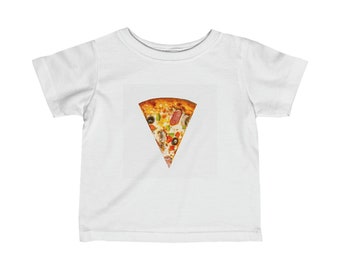 Infant Pizza T-Shirt, Matching Dad With Infant T-Shirt Boy/Girl, Pizza Day/Night T-Shirt For Dad and Son, Dad and Daughter T-Shirt Unisex