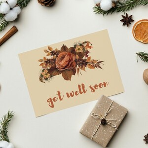 Get Well Soon Printable Card Instant Download PDF - Etsy