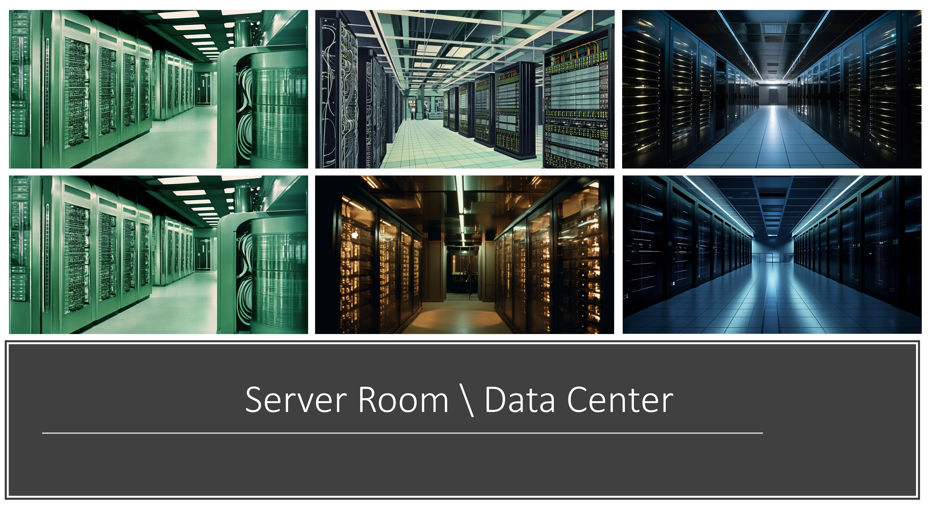 Server Room Data Center | Virtual Background Pack | Backdrop | Office ...