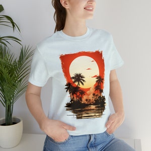 Florida Japan Style |  Sun Rise | Florida | Florida Gifts | Summer Vacation | Vintage Florida | Beach Lover