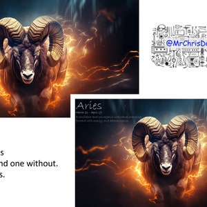 Ram Zodiac astrologie Ram teken maart toekomst maart april digitale instant download Ram zelfverzekerd en moedig en vastberaden.