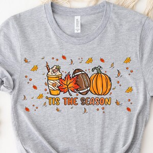 Tis The Season, Fall Coffee Shirt, Hot Coffee Shirt, Coffee Lovers Shirt, Fall Shirt, Pumpkin Latte Drink, Thanksgiving,Pumpkin Spice Shirt