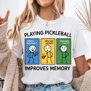 Funny Pickleball Gifts, Pickleball Player Shirt, Women Vneck T-Shirt, Pickleball Clothing, Sport Graphic Tees, Shirts for Men, Gift for Dad