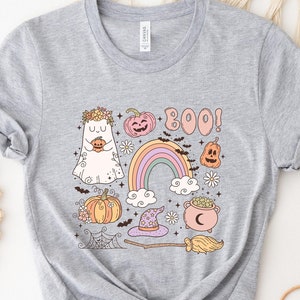 Vintage Halloween Shirt, Halloween Shirt, Halloween Shirts for Women, Halloween Crewneck,Halloween Shirt,Funny Halloween shirt