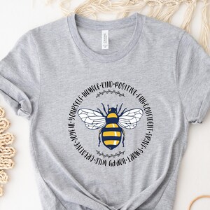 Bee Something Shirt, Be Kind, Stay Positive, Fun Tee, Confident, Happy, Wild, Joyful Shirt, Happiness Matter Tee, Women Shirt, Cute Shirt