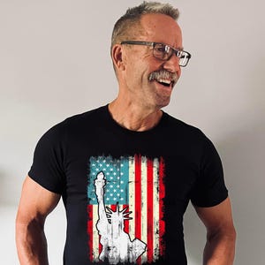 Statue Of Liberty Shirt, American Shirt, New York City Shirt, Liberty Shirt, 4th Of July Gift, Independence Day Shirt, Patriotic Shirt