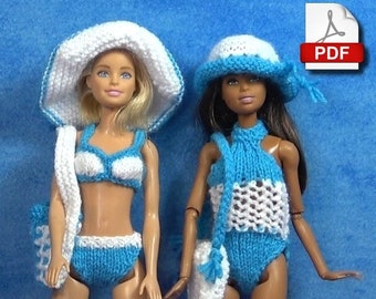 Fashion Doll Outfit - PDF Tricot Number 39 (French only)