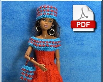 Tenue Poupée Mannequin - PDF Tricot Numéro 12 (french only)