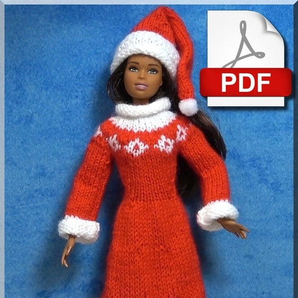 Fashion Doll Outfit - PDF Tricot Number 24 (French only)