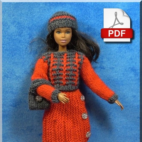 Tenue Poupée Mannequin - PDF Tricot Numéro 20 (french only)