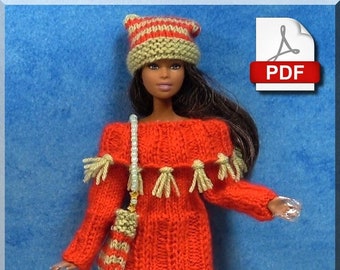 Tenue Poupée Mannequin - PDF Tricot Numéro 33 (french only)