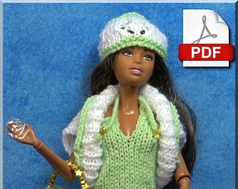 Fashion Doll Outfit - PDF Tricot Number 37 (French only)