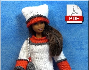 Tenue Poupée Mannequin - PDF Tricot Numéro 28