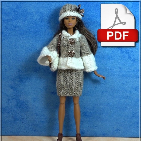 Tenue Poupée Mannequin - PDF Tricot Numéro 8 (french only)