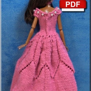 Fashion Doll Outfit PDF Tricot Number 34 French only image 3