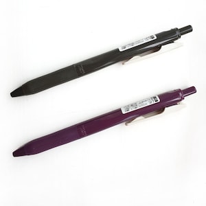 Zebra Sarasa Clip Gelschreiber Vintage Farbe - 2er Set