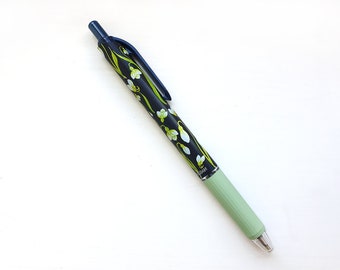 Pental x Hibiya Kadan Feel Ballpoint Pen - Snowdrop