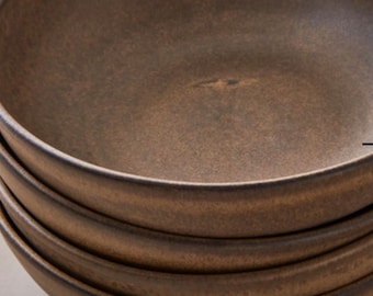 Honshu Matte Glaze Pasta Bowls - Multiple colours available