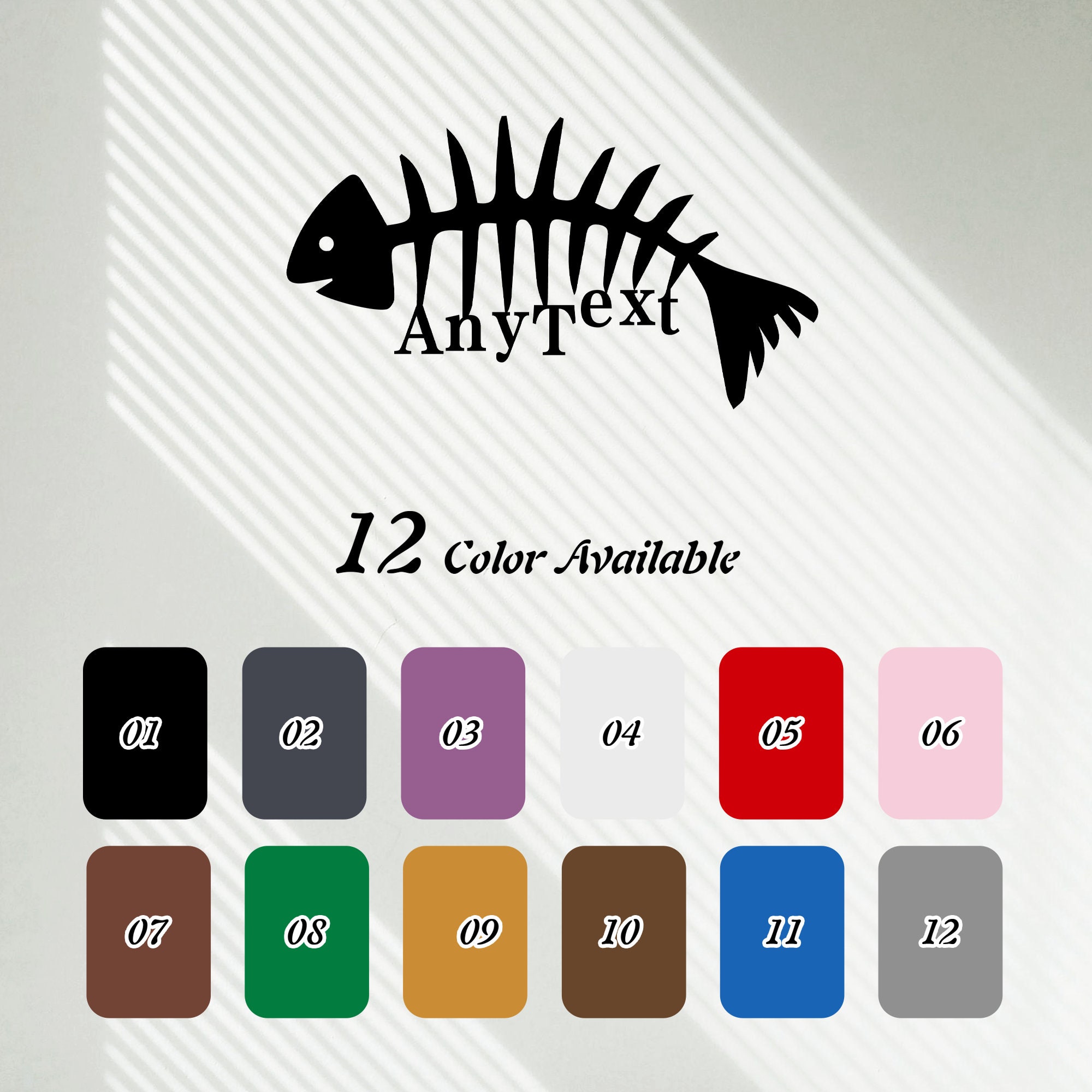 Custom Laser Fishbone Decor Sign,home Sign Personalized , Home Wall Art ...