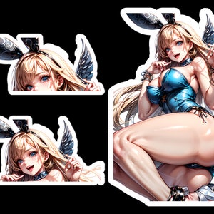 Waifu Original Anime Bunny Girl Sticker Kiss-Cut Vinyl Decal