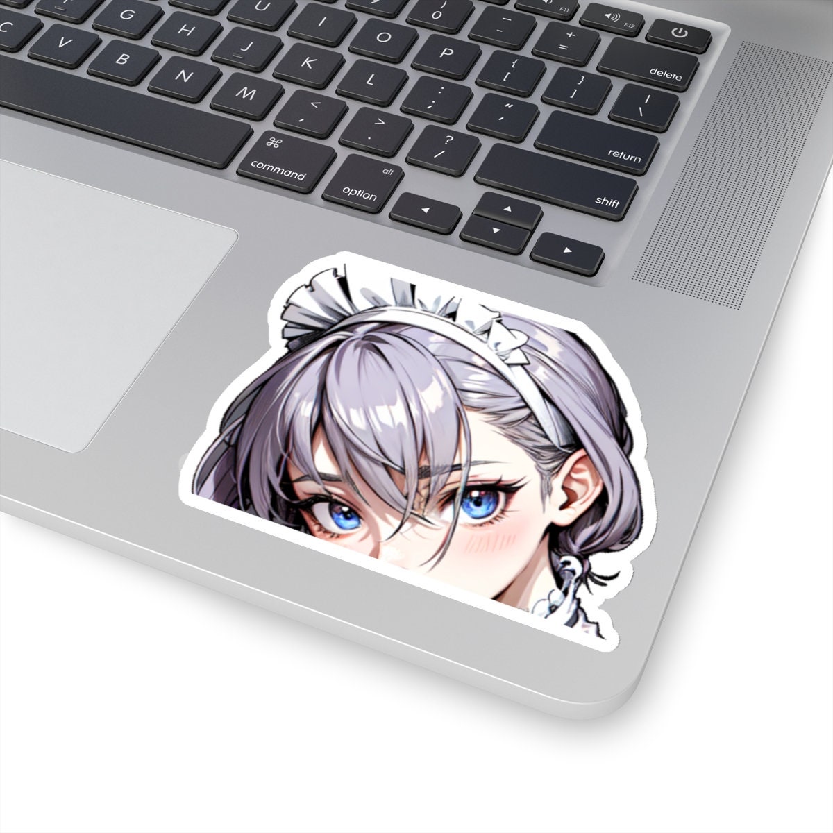 Original Anime Waifu Chained Maid Sticker Kiss-cut Vinyl Decal - Etsy