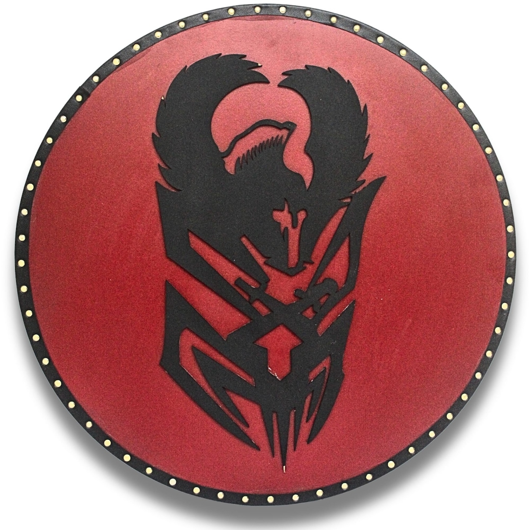 Viking Shield Norse Dragon Wood Wall Art Viking Wall Decor Etsy