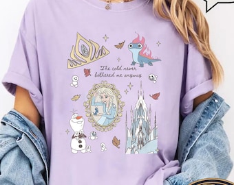 Retro Frozen Elsa Shirt, Disney Trip Tee