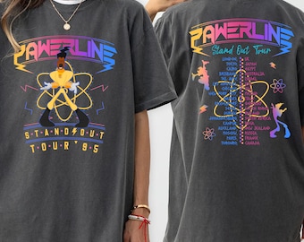 Retro Disney Goofy Powerline Stand Out Tour 95 Shirt, Disney World Tour Shirt, Max Goofy Roxanne Powerline Shirt, Goofy Movie Shirt