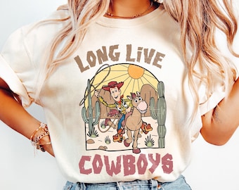 Retro Toy Story Shirt: Woody Cowgirl Graphic Tee