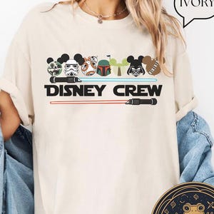 Retro Star Wars Disney Crew Shirt, Comfort Colors Disney Shirt, Star Wars Family Shirt, Disney Star Wars Shirt, Disney Crew Shirt