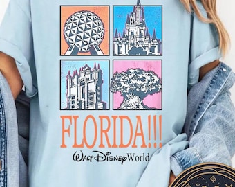 Retro 4 Park Social Club Orlando Florida Tee, Disney Social Club Shirt, Magic Kingdom Shirt, Disneyand Trip Tee, Vacation Shirt, Disney Gift
