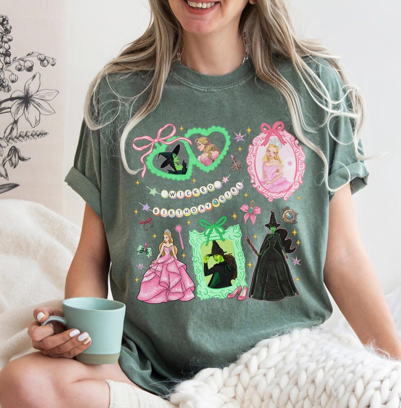 Custom Wicked Movie Inspired Birthday Shirt, Aesthetic Changed for Good ...