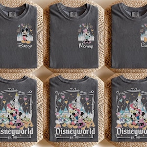 Custom Disneyworld Shirt, Disney Family Trip Tee, Disney All Character Shirt, Mickey And Friends Shirt, 70th Disney Magical Year Shirt