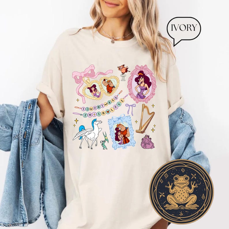 Custom 90's Disney Megara Hercules Shirt, Greek Myth Princess Shirt, Megara Hercules Shirt, Coqutte Bow Disney Family Tee, Megara Shirt image 5