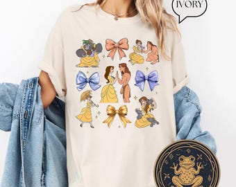 Coquette Bow Disney Jane Porter And Her Tazan Shirts, Coquette Bow Shirt, Disney Girls Trip, Disneyland Shirt, Jane Porter Tarzan 1999 Shirt