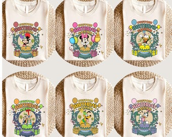 It's My Birthday Mickey Shirt, Mickey Birthday Shirt, Disneyland Birthday Trip T-Shirt, Birthday Party Sweater, Mickey & Friends Shirt