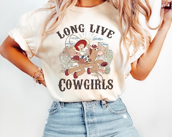 Retro Disney Pixar Toy Story Shirt, Retro Disney Shirt, Jessie Long Live Cow Girl Shirt, Disneyland WDW Matching Family Shirt, Magic Kingdom