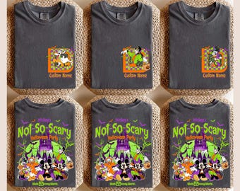 Personalized Mickey's Not So Scary Halloween Party 2026 All Characters Disney Shirt, Disney Halloween Shirt, Halloween Disney Family Shirt
