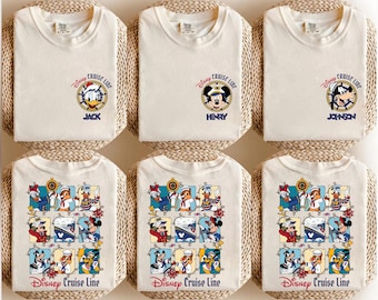 Custom Cruise Line Disney Mickey And Friends Shirts, Cruise Birthday Shirts, Disney Family Trip Shirt, Disney Summer Birthday Cruise Shirt