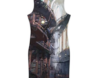 Portal a Nova Roma: París - Vestido ajustado de algodón