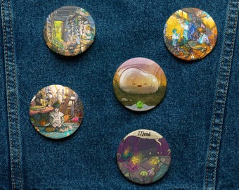 Conjunto de pines del Mercado Mágico de Jake